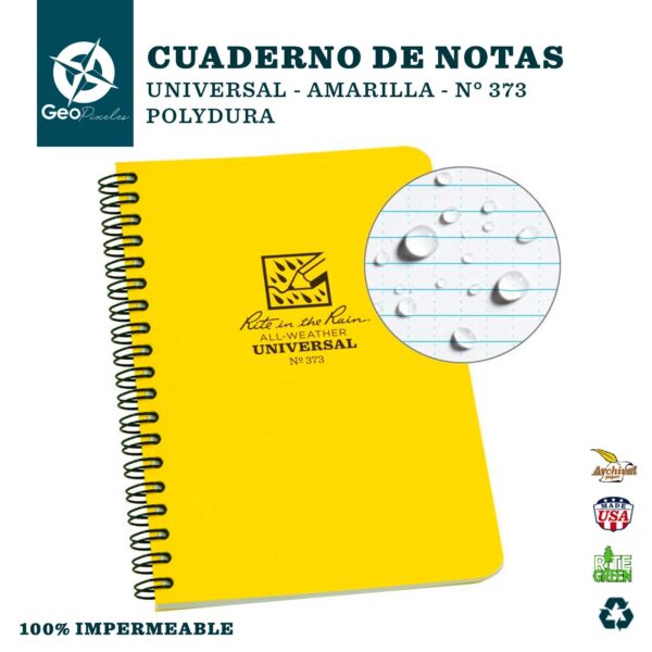 Libreta Impermeable N° 373 Rite in the Rain