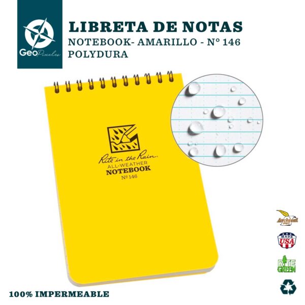 Libreta de notas - Rite in the Rain - impermeable - N° 146