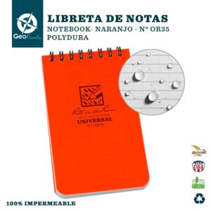 Libreta de Notas N°OR35 - Rite in the Rain