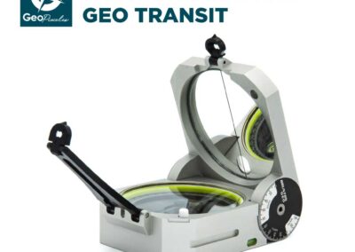 Brújula Brunton ® Geo Transit Estructural + estuche de cuero - Geopixeles Chile - Brunton Chile - Brújula Estructural - Brújula Geo Transit Estructural