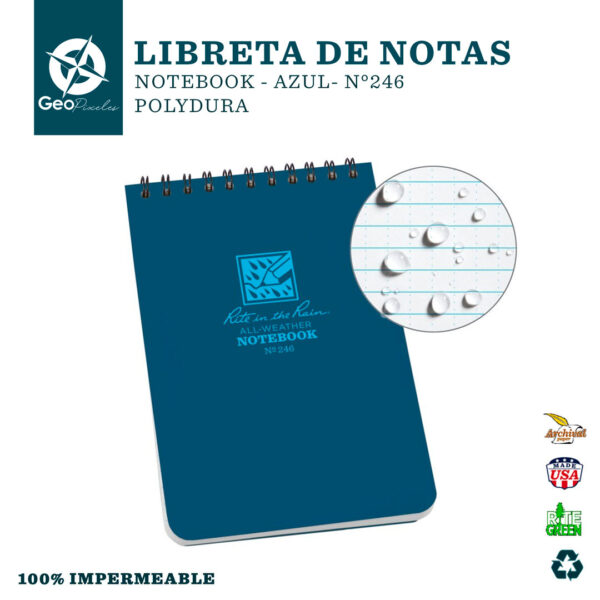 Libreta de Notas - Rite in the Rain - Impermeable - N° 246