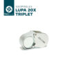 Lupa 20x - Triplet - lupa geológica - lupa triplet - geopixeles chile
