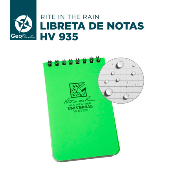 Libreta de Notas N° HV 935 - Rite in the Rain