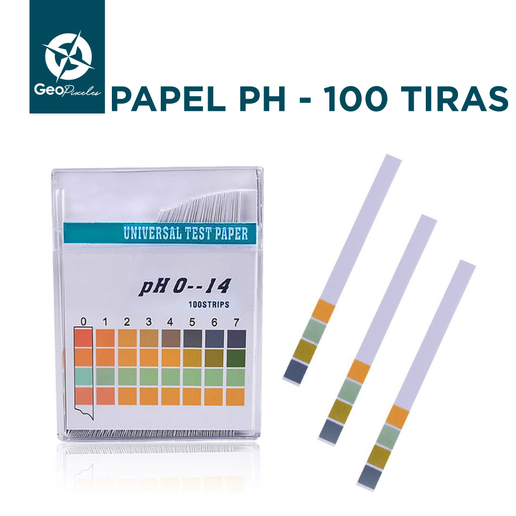  INHDBOX Tiras de prueba de PH, 100 tiras de pH