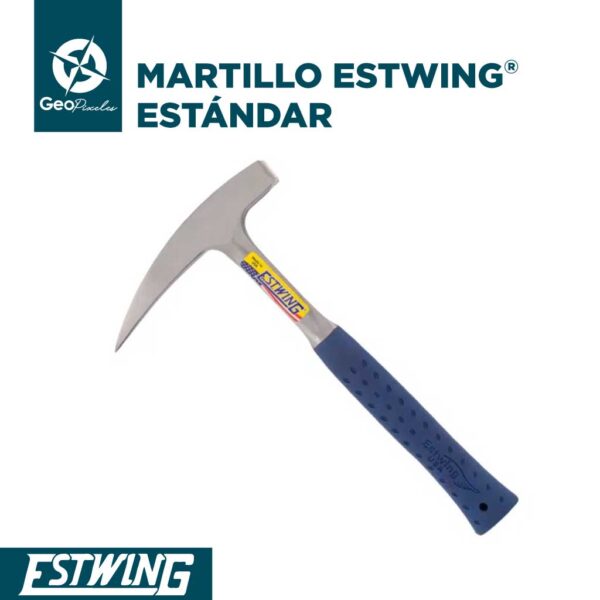 Martillo Geológico Estwing ® Estándar Geopixeles Chile - MARTILLO ESTWING - MARTILLO GEOLOGICO ESTWING 22 OZ. (E3-22P) Geopixeles Chile martillo de geólogo, Martillo Geológico, martillo de roca, picota de roca o picota geológica