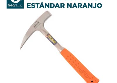 Martillo Geológico Estwing ® Estándar Naranjo - Geopixeles Chile - Martillo estwing - MARTILLO GEOLOGICO ESTWING 22 OZ. (EO-22P) MARTILLO GEOLOGICO ESTWING 14 OZ. (EO-14P) Martillo estwing naranjo