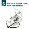 Brújula Estructural Tipo Alemana - Metálica
