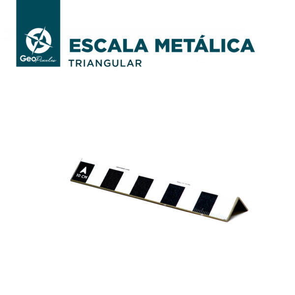 Escala Metálica Triangular - 15 mm
